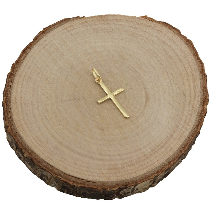 Krzyżyk złoty bez wizerunku złoto pr.585