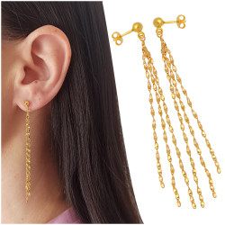 Kolczyki wiszące długie...