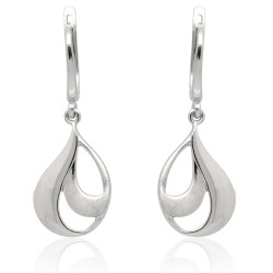 Kolczyki srebrne rodowane...