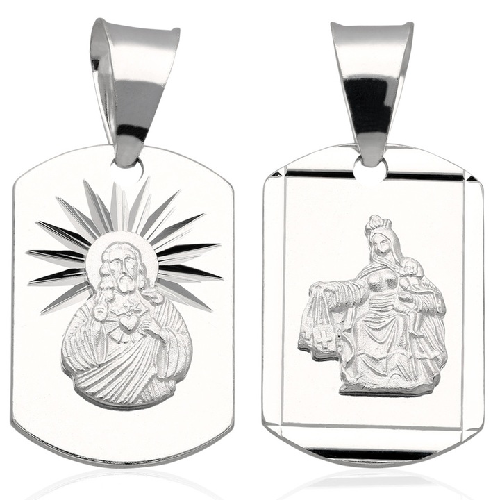 Medalik M.B.Szkaplerzna Szkaplerz Srebro pr.925