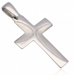 Krzyżyk srebrny bez...