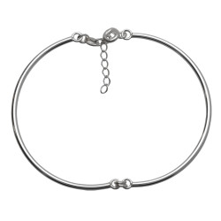 Bransoletka srebrna sztywne...