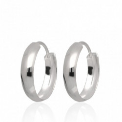 Kolczyki srebrne kółka...