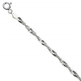 Łańcuszek srebrny singapur 50cm 4mm 925