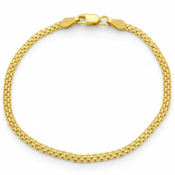 Bransoletka srebrna bismark...