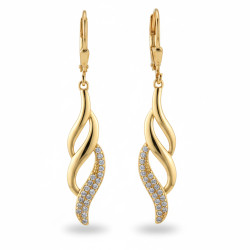 Kolczyki damskie wiszące z...