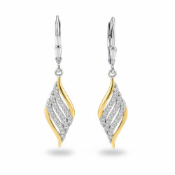 Kolczyki damskie wiszące z...