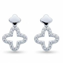 Kolczyki rodowane...