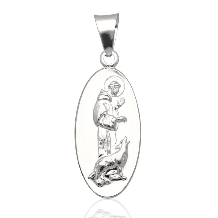 Medalik Św.Franciszek Srebro pr.925