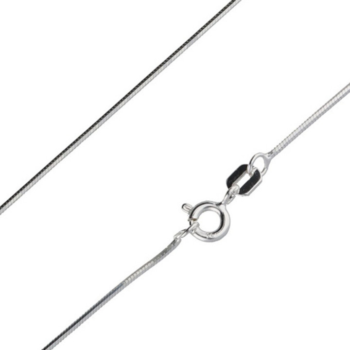 Łańcuszek srebrny żmijka linka 45cm 0.8mm 925 klasyczny