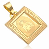 Wisiorek złoty znak zodiaku panna złoto 585