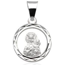 Medalik M.B.Częstochowska Srebro pr.925
