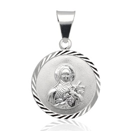 Medalik Św.Teresa Srebro pr.925