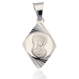 Medalik Madonna Srebro pr.925
