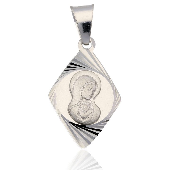 Medalik Madonna Srebro pr.925