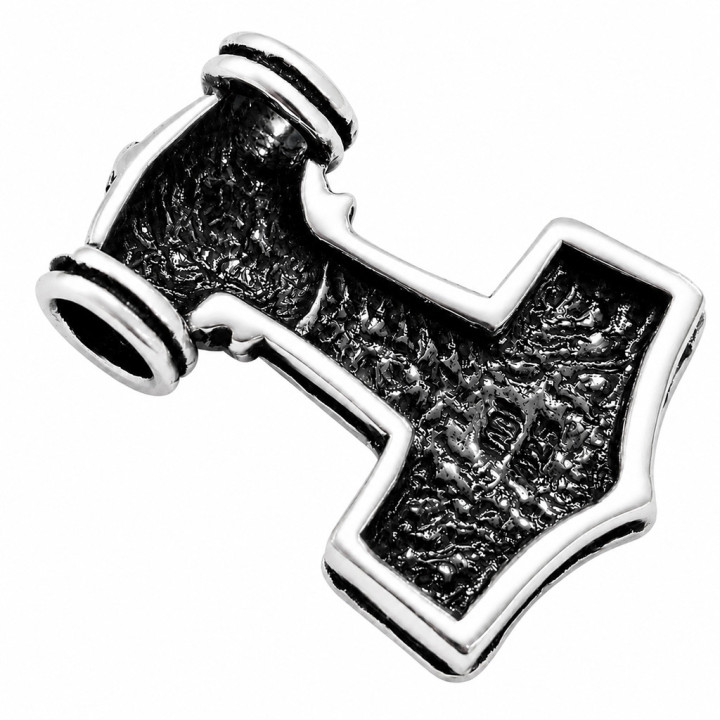 Wisiorek męski młot thora nordycki zawieszka męska mjolnir srebro 925