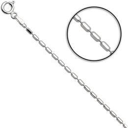 Łańcuszek srebrny Wałek 55cm 1.7mm 925
