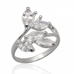 Pierścionek srebrny z...