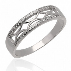 Pierścionek srebrny z...