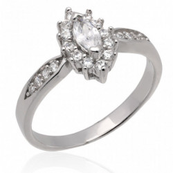 Pierścionek srebrny z...