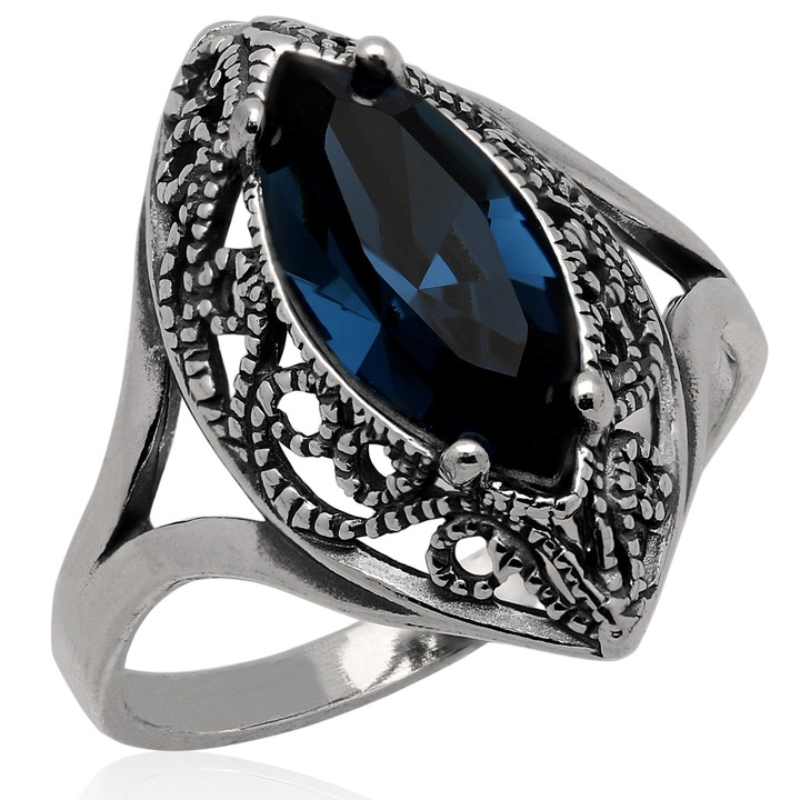 Pierścionek srebrny swarovski srebro pr.925