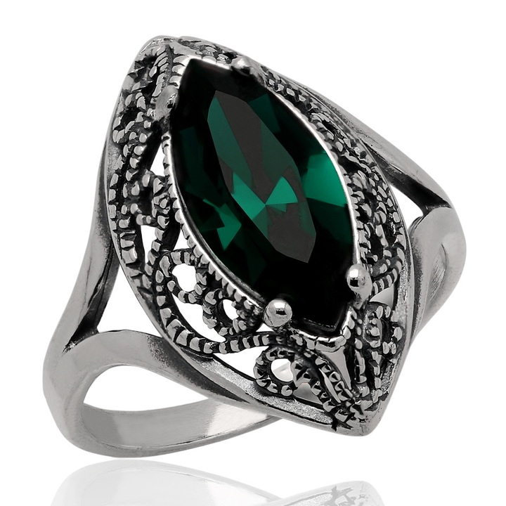 Pierścionek srebrny swarovski srebro pr.925