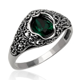 Pierścionek srebrny swarovski srebro pr.925