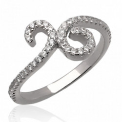 Pierścionek srebrny...