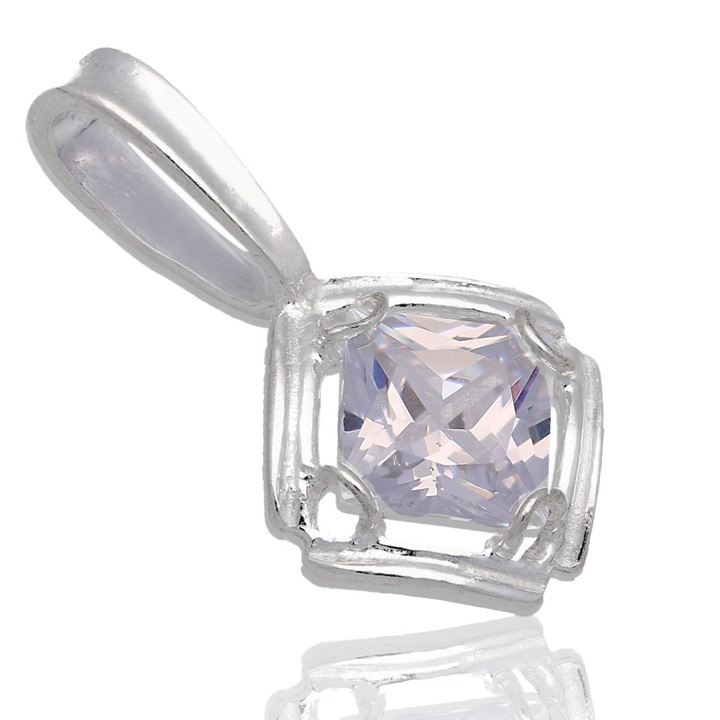 Wisiorek srebrny z cyrkoniami crystal srebro 925