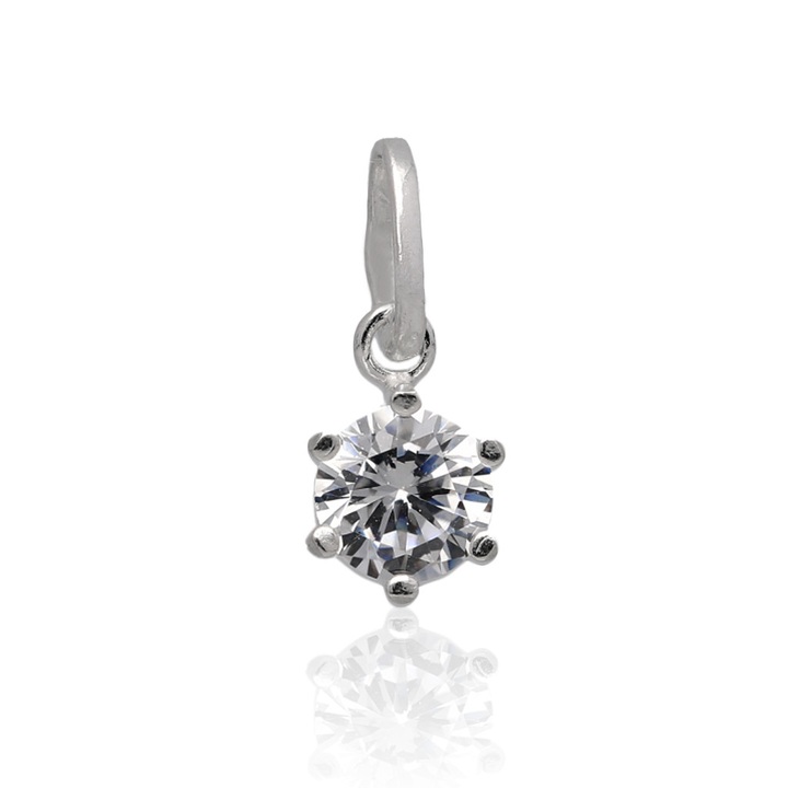 Wisiorek srebrny z cyrkoniami crystal srebro 925