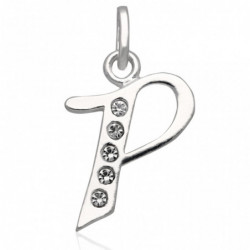 Wisiorek srebrny literka P...