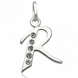 Wisiorek srebrny literka R...