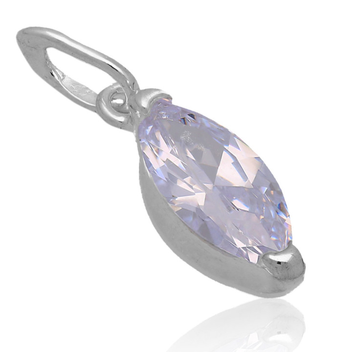 Wisiorek srebrny z cyrkoniami crystal 925