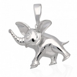 Wisiorek srebrny słoń...