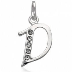 Wisiorek srebrny literka D...