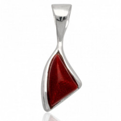 Wisiorek z czerwonym...