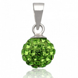 Wisiorek srebrny shamballa...