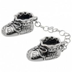 Srebrne buciki prezent na...