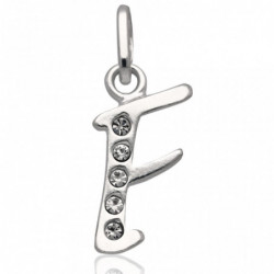 Wisiorek srebrny literka F...