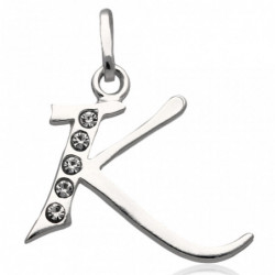 Wisiorek srebrny literka K...