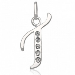 Wisiorek srebrny literka T...