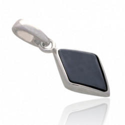 Wisiorek srebrny z krzemem...