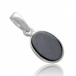 Wisiorek srebrny z krzemem...