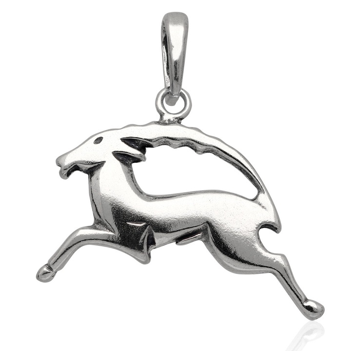 Wisiorek srebrny znak zodiaku koziorożec pr.925