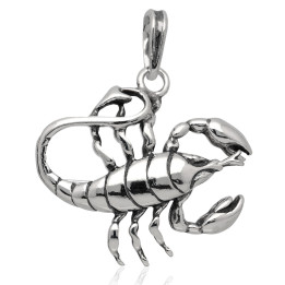 Wisiorek srebrny znak zodiaku skorpion pr.925