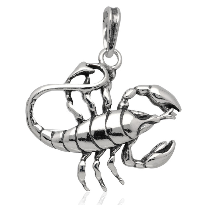Wisiorek srebrny znak zodiaku skorpion pr.925