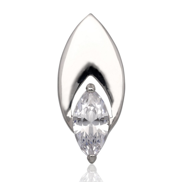 Wisiorek srebrny z cyrkoniami crystal pr.925