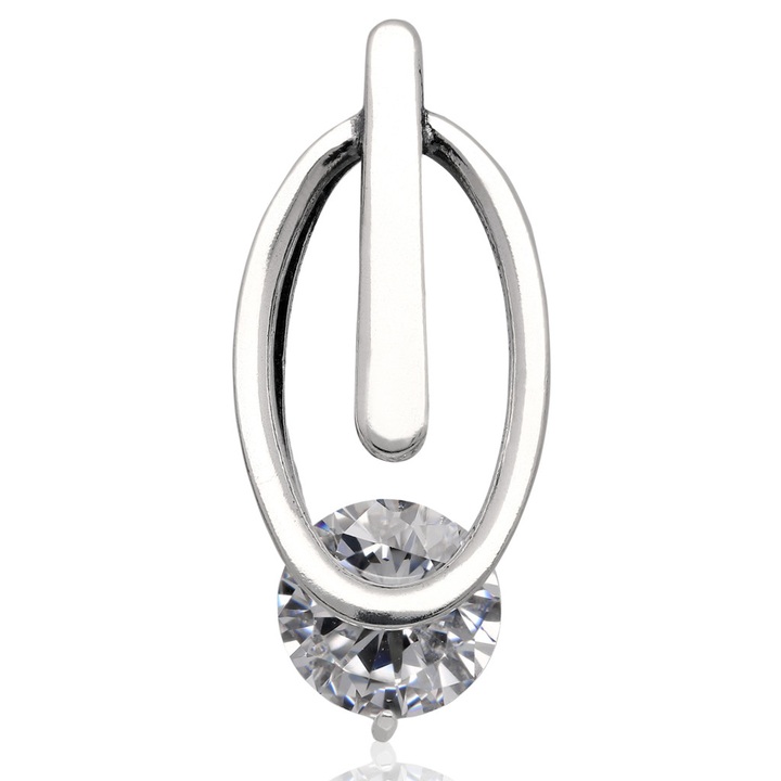 Wisiorek srebrny z cyrkoniami crystal pr.925