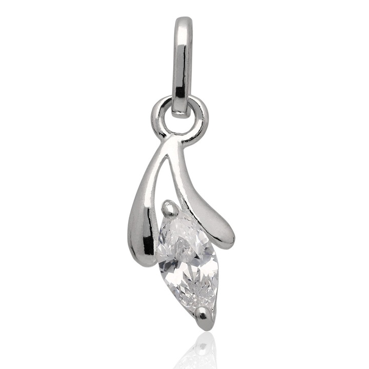 Wisiorek srebrny z cyrkoniami crystal pr.925