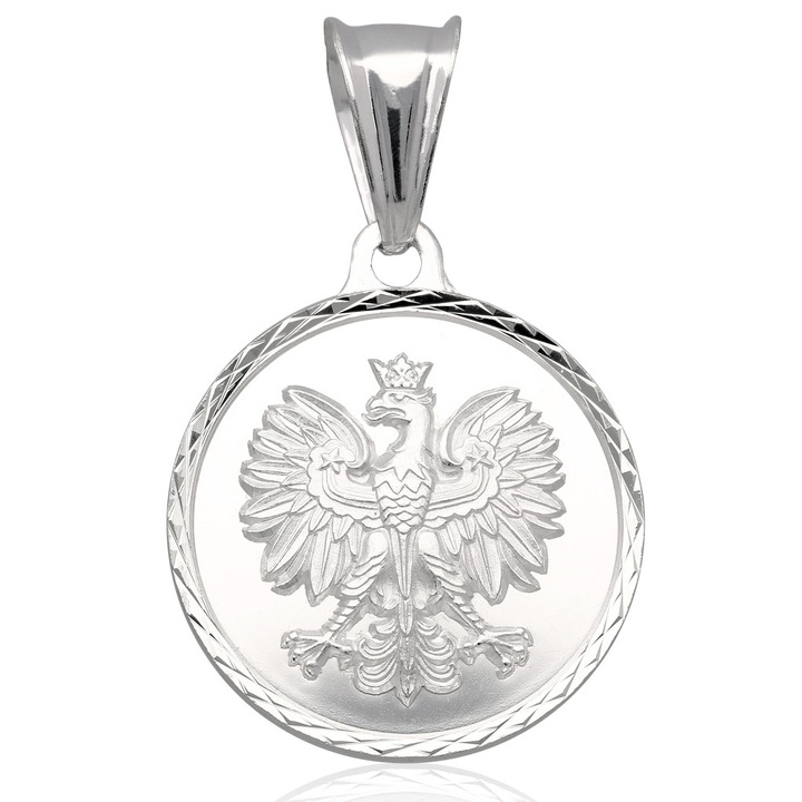 Wisiorek męski zawieszka orzełek srebro pr.925